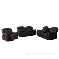 Living Room Recliner Sofa High Quality Leather 3+2+1 Seat Recliner Sofa Supplier